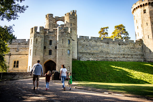 Win four tickets to Warwick Castle