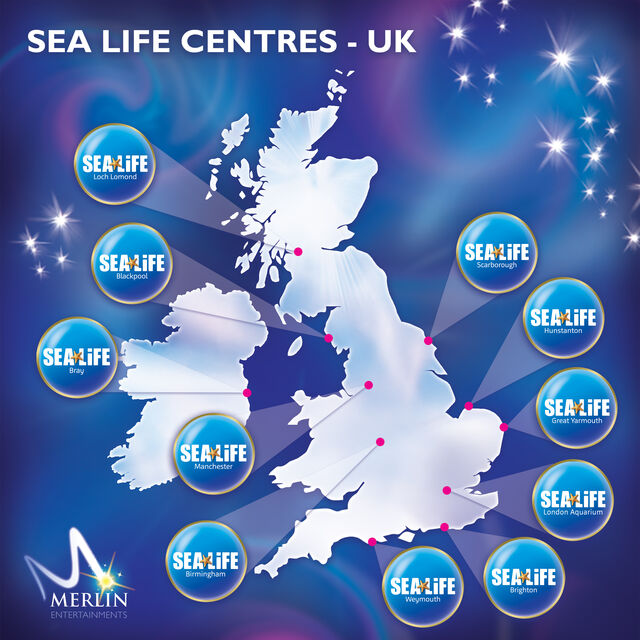 Win Four tickets to a Sea Life Aquarium Centre near you